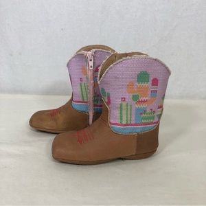Roper Cowbabies Baby Boots Sz 3